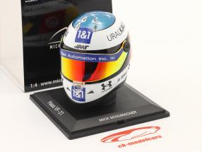 Mick Schumacher #47 GP Spa formel 1 2021 hjelm 1:4 Schuberth