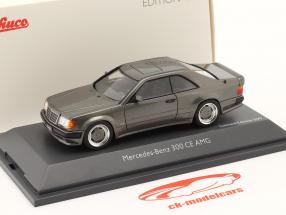 Mercedes-Benz 300 CE AMG 6.0 Coupe (C124) Année de construction 1988 gris métallique 1:43 Schuco