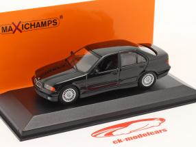 BMW 3-Series (E36) Byggeår 1991 sort metallisk 1:43 Minichamps