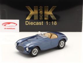 Ferrari 166 MM Barchetta year 1949 blue metallic 1:18 KK-Scale