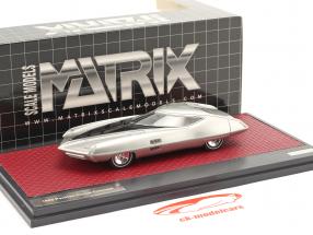 Pontiac Cirrus Concept Car 1969 sølv metallisk / sort 1:43 Matrix