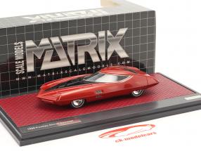 Pontiac Cirrus Concept Car 1969 red metallic / black 1:43 Matrix