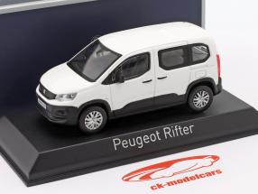 Peugeot Rifter Année de construction 2018 Blanc 1:43 Norev