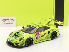 Porsche 911 GT3 R #911 ganador 24h Nürburgring 2021 Manthey Grello 1:18 Ixo