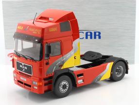 MAN F2000 Truck Construction year 1994 red 1:18 Model Car Group