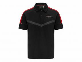 Men's polo shirt Porsche Motorsport 2021 Logo black / red
