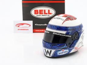Nicholas Latifi #6 Williams Racing fórmula 1 2022 casco 1:2 Campana