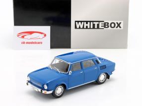Skoda 100L year 1974 blue 1:24 WhiteBox