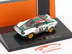 Lancia Stratos HF #10 gagnant Rallye Monte Carlo 1976 Munari, Maiga 1:43 Ixo