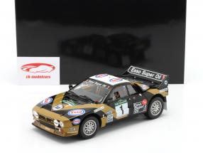 Lancia 037 Rally #1 gagnant Piancavallo Rallye 1985 Tabaton, Tedeschini 1:18 Kyosho