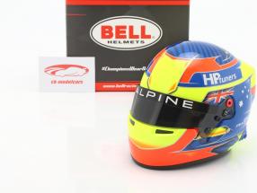 Oscar Piastri #2 Prema Racing formel 2 champion 2021 hjelm 1:2 Bell
