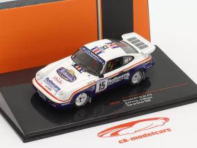 Porsche 911 SC RS Rothmans #15 4th Rallye Tour de Corse 1985 1:43 Ixo