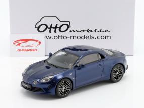 Alpine A110 Legende GT year 2021 dark blue metallic 1:18 OttOmobile