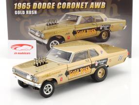 Dodge Coronet AWB Gold Rush 1965 guld 1:18 GMP
