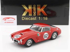 Ferrari 250 GT SWB #62 Winner Coppa Inter-Europa Monza 1960 Abate 1:18 KK-Scale