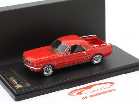 Ford Mustang Mustero Byggeår 1966 rød 1:43 Premium X