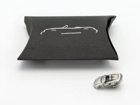 Pin Porsche Carrera GT silber