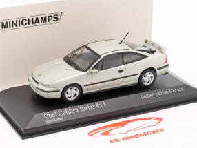 Opel Calibra Turbo 4x4 Anno di costruzione 1992 argento astro 1:43 Minichamps