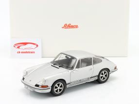 Porsche 911 S Coupe silver 1:18 Schuco