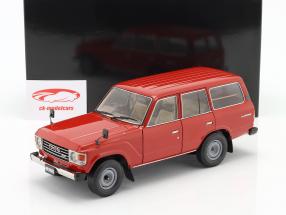 Toyota Land Cruiser 60 RHD year 1980 red 1:18 Kyosho