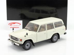 Toyota Land Cruiser 60 RHD Baujahr 1980 weiß 1:18 Kyosho