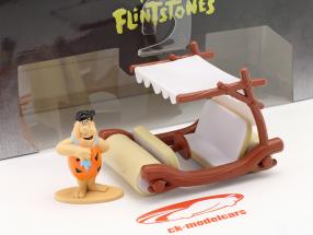 Flintmobil Med figur Fred TV serier The Flintstones (1960-66) 1:32 JadaToys