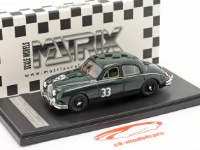 Jaguar 3.4 Litre #33 ganador Silverstone Daily Express Trophy 1958 M. Hawthorn 1:43 Matrix