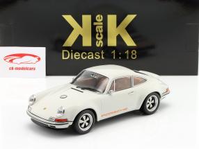 Singer coupe Porsche 911 modification light grey 1:18 KK-Scale
