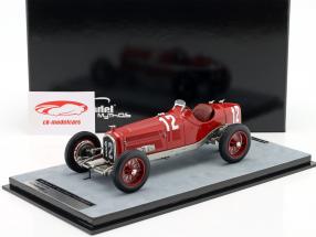 Tazio Nuvolari Alfa Romeo P3 Tipo B #12 gagnant Français GP 1932 1:18 Tecnomodel