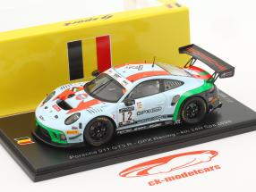 Porsche 911 GT3 R #12 4ème 24h Spa 2020 Campbell, Jaminet, Pilet 1:43 Spark