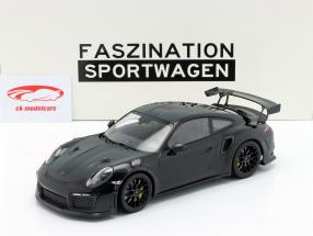 Porsche 911 (991 II) GT2 RS Weissach Package 2018 black 1:18 Minichamps