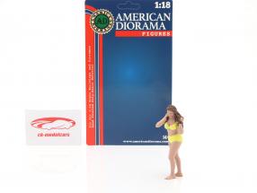 beach girls Amy figure 1:18 American Diorama