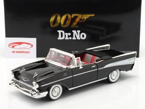 Chevrolet Bel Air 1957 Film James Bond Dr. No (1962) noir 1:18 MotorMax