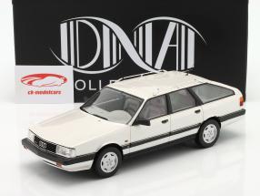 Audi 200 Avant 20V quattro Année de construction 1991 blanc nacré 1:18 DNA Collectibles