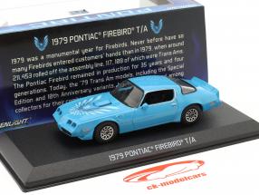 Pontiac Firebird Trans Am Byggeår 1979 blå 1:43 Greenlight