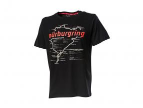 Nürburgring T-shirt Racetrack black