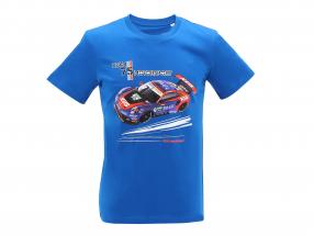 子供 Tシャツ Racing Team75 Motorsport DTM 2022 青い