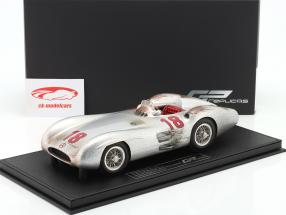 J. M. Fangio Mercedes-Benz W196 #18 Sieger Frankreich GP Formel 1 Weltmeister 1954 1:18 GP Replicas