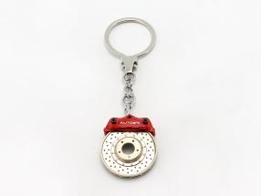 porte-clés disque de frein bague oméga rouge AUTOart