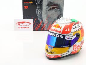 Sergio Perez #11 6th Österreich GP Formel 1 2021 Helm 1:2 Schuberth
