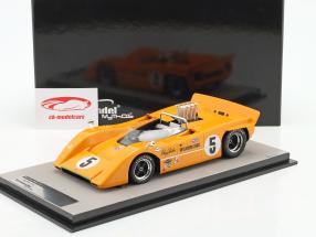 McLaren M8A #5 Sieger Road America Can-Am Champion 1968 D. Hulme 1:18 Tecnomodel