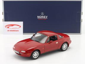 Mazda MX-5 Byggeår 1989 rød 1:18 Norev