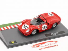 Ferrari 275 P2 #181 3rd Ollon-Villars Hill Climb 1965 Biscaldi 1:43 Altaya