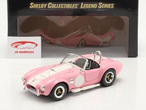 Shelby Cobra 427 S/C Año de construcción 1965 rosado / Blanco 1:18 ShelbyCollectibles / 2da elección