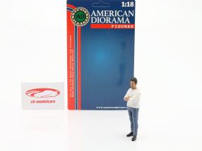 Car Meet serie 3 figur #8 1:18 American Diorama