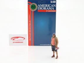 campers figure #2 1:18 American Diorama