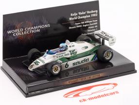 Keke Rosberg Williams FW08 Dirty Version #6 formel 1 Verdensmester 1982 1:43 Minichamps