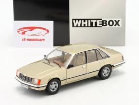 Opel Senator A1 Byggeår 1978 beige metallisk 1:24 WhiteBox
