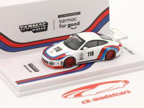 Porsche "Old & New 997" #118 Martini White 1:64 Tarmac Works