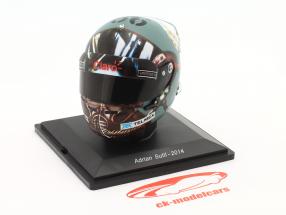 Adrian Sutil #99 Sauber F1 Team formel 1 2014 hjelm 1:5 Spark Editions